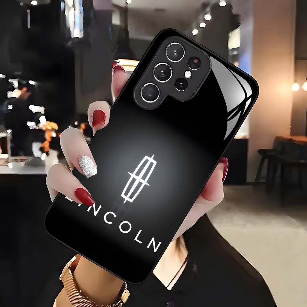 Phone Cases Galaxy S25 - L-LincolnES 高級セダン型車載スマホケース Samsung S26 S25 S24