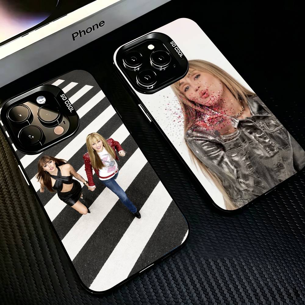 Phone Cases Viral - ヴァイラル・ハンナ・モンタナ シルバー カバー 携帯電話ケース iPhone 17,16,15,14,13,12,11
