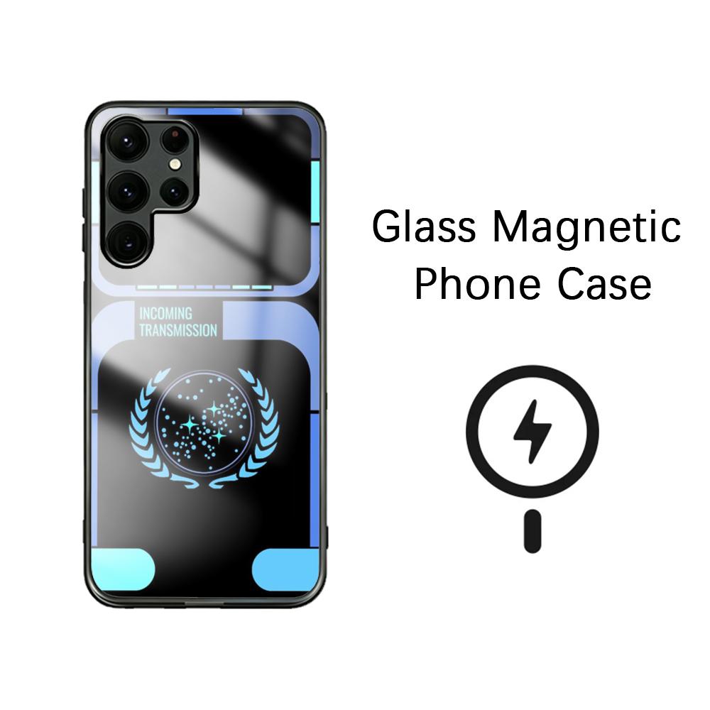 Phone Cases Magnetic - 高級技術搭載 ホットスタートレック船型スマホケース サムスン S26 S25 S24