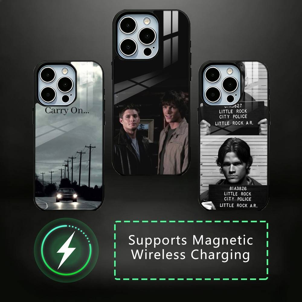 Phone Cases Viral - スーパーナチュラルTV番組のバイラルスマホケース iPhone17、16、15、14、13、12、11 Plus、Pro対応 磁気ワイヤレス充電対応
