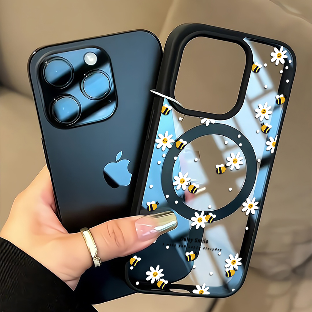 Phone Cases Magnetic - フレッシュデイジービー iPhoneケース iPhone 16 15 14