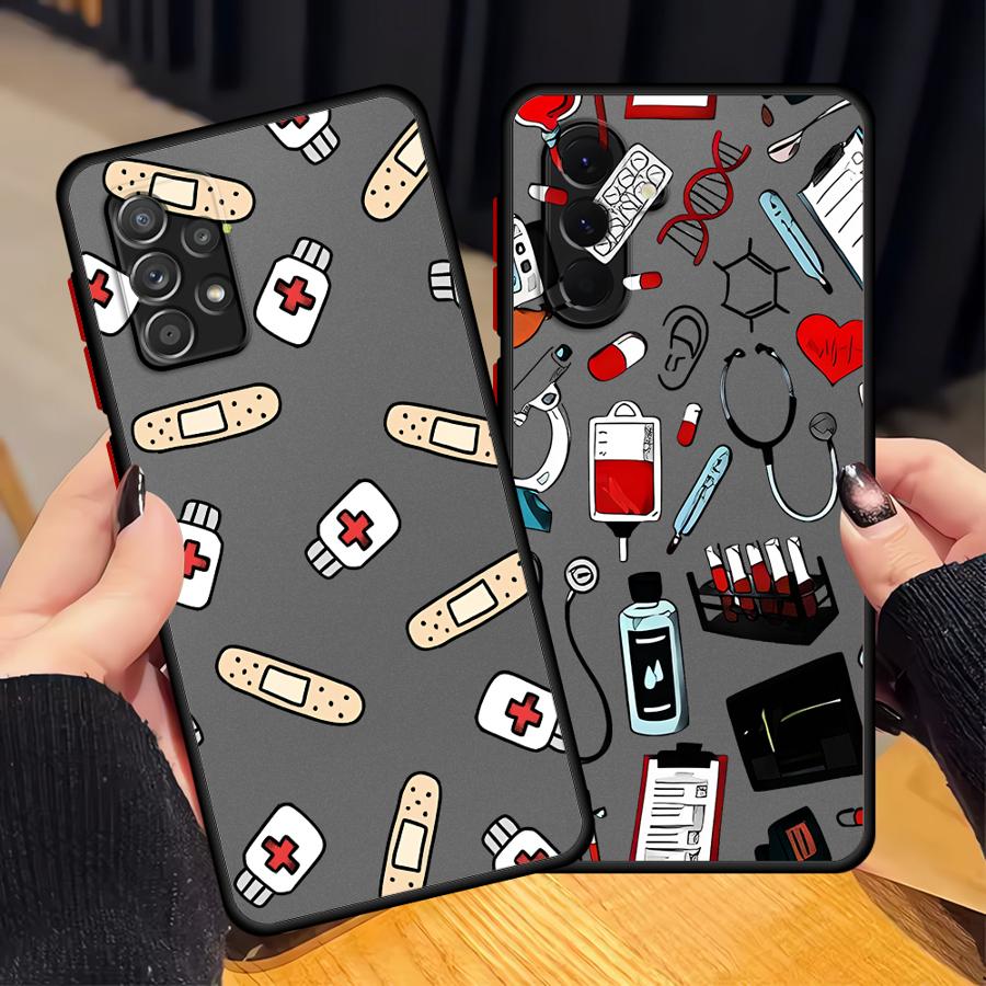 Phone Cases Samsung A14 - クールな看護師風スマホケース Samsung Galaxy A14 A23 A53
