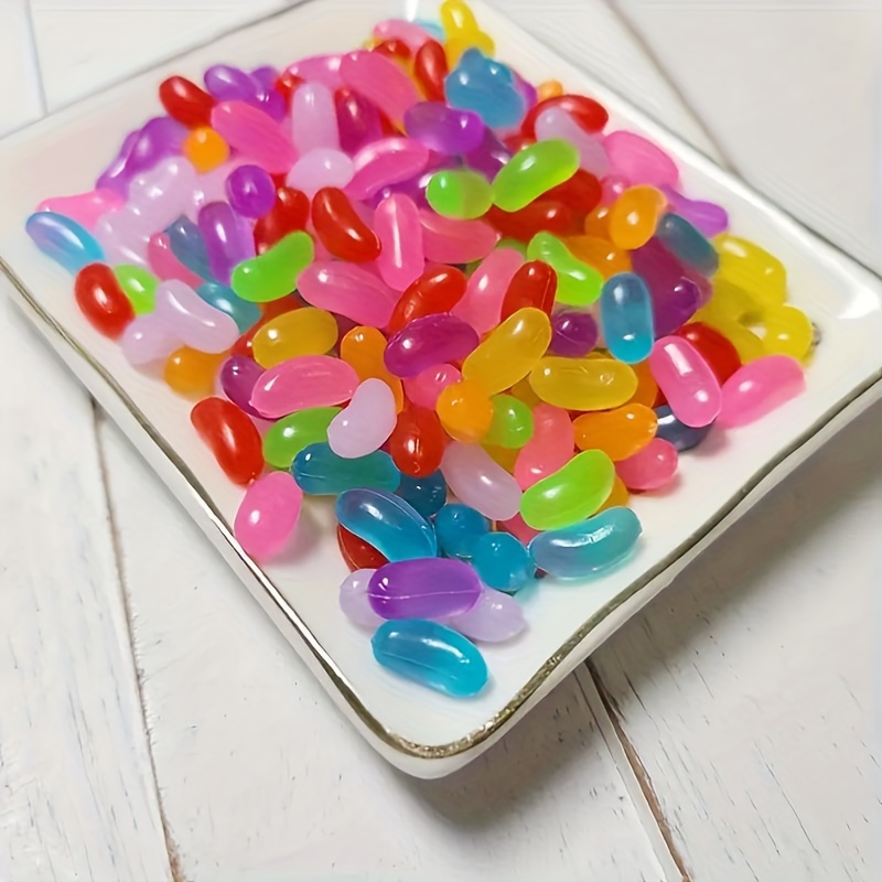 Phone Cases Rubber - 30個のレインボージュエリーペンダント、ソフトラバーDIYアクセサリー、電話ケース、ヘアクリップの装飾、手作り工芸品用