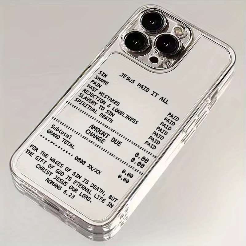 Phone Cases Jesus - イエスがすべてを支払ったスマホケース iPhone 17 Air 16E 16