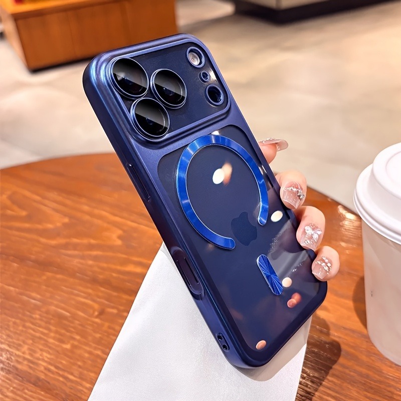 Luxury Plating Case - 磁気クリア高級メッキ電話ケース iPhone 17 プロマックス 17Pro 17