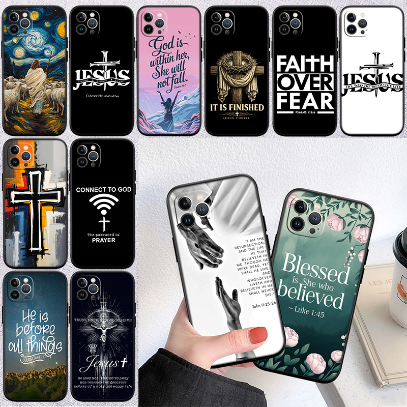 Phone Cases Jesus - IM11 聖書の言葉 イエス・キリスト柄 サムスン A11 A12