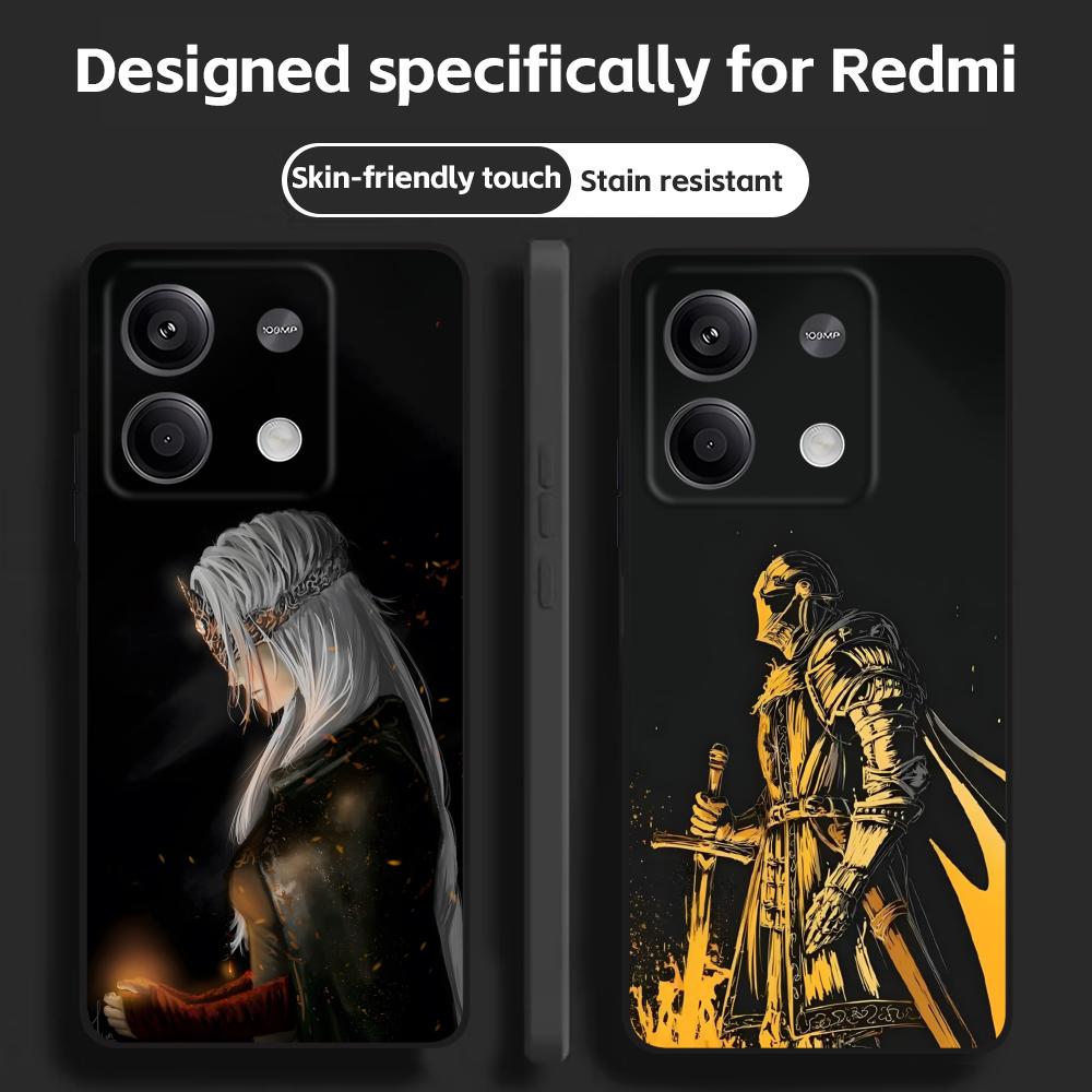 Phone Cases Xiaomi - クラシックゲームDARK SOULSスマホケース Redmi Note 14 13