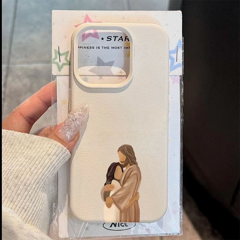 Phone Cases Jesus - スマホケース イエス愛を抱くパターン Samsung Galaxy S25 S24