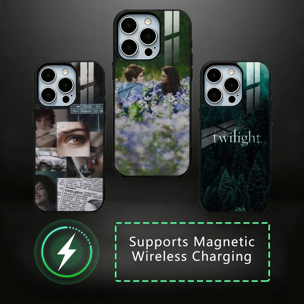 Phone Cases Viral - T-Twilightシリーズ バイラルフォンケース iPhone17、16、15、14、13、12、11 Plus、Pro対応 磁気ワイヤレス充電可能