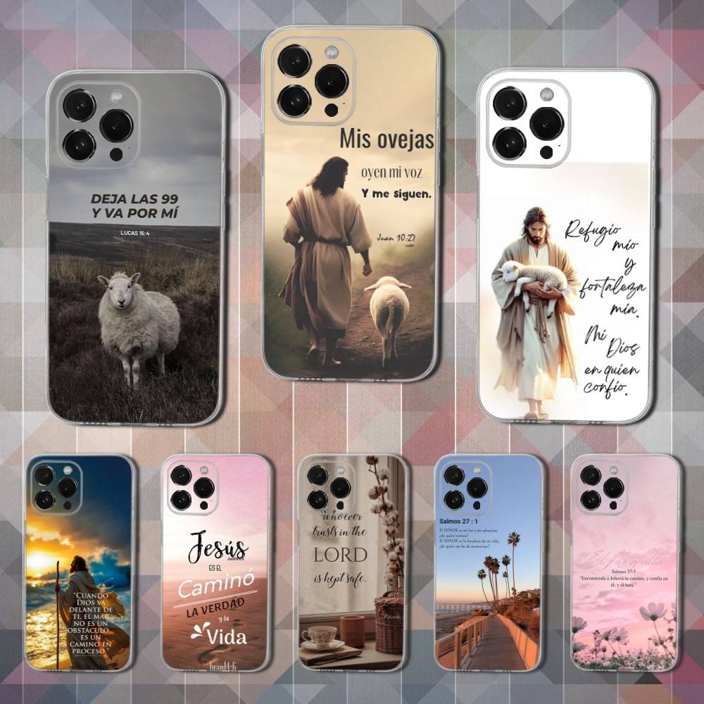 Phone Cases Jesus - キリスト教のイエス聖句入りiPhoneケース iPhone 17 16 15 11