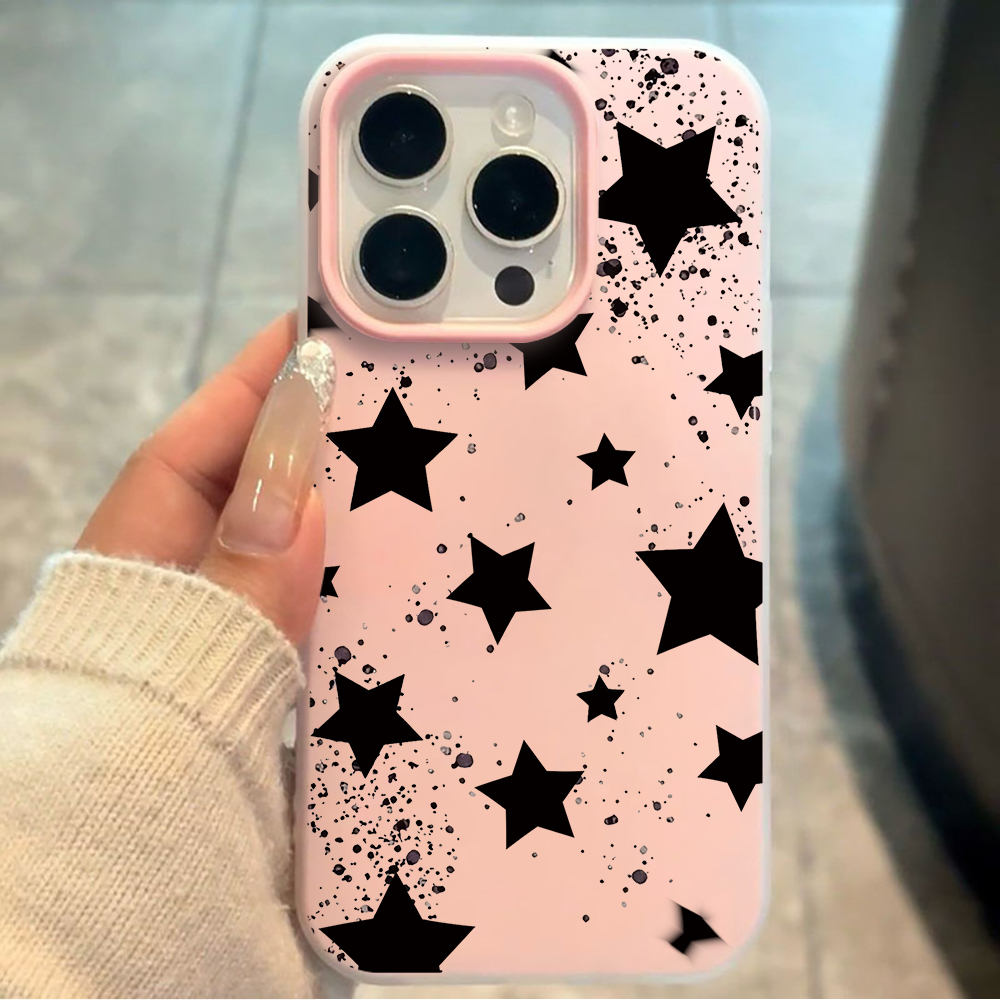 Phone Cases Xiaomi 15T - ブラックスターロックスタイルのスマホケース Xiaomi 14T C 17 Pro