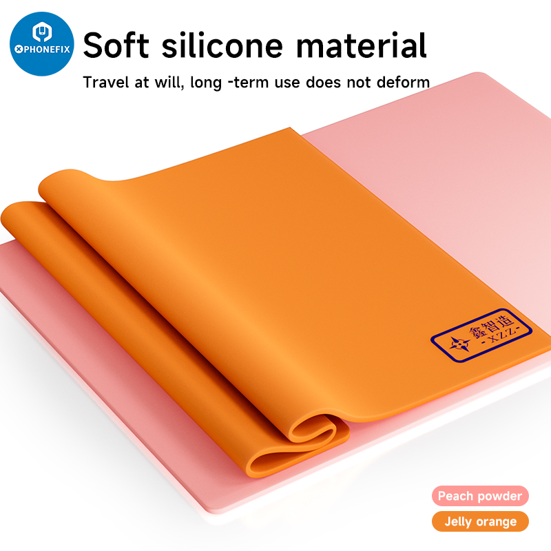 Phone Cases Rubber - Xinzhizao電話修理用シリコン断熱パッドはんだ熱風加熱大型耐熱作業パッド