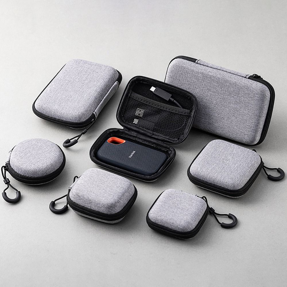 Phone Cases Eco Friendly - EVA-イヤホン/電話/充電ケーブル用の収納バッグ,ジッパー付きポータブルケース,デジタルアクセサリー,1パーツ