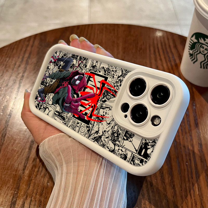 スパイダーマン マイルズ・モラレス グウェン マーベルコミッ - Phone Cases Iphone 14 のレビューと価格