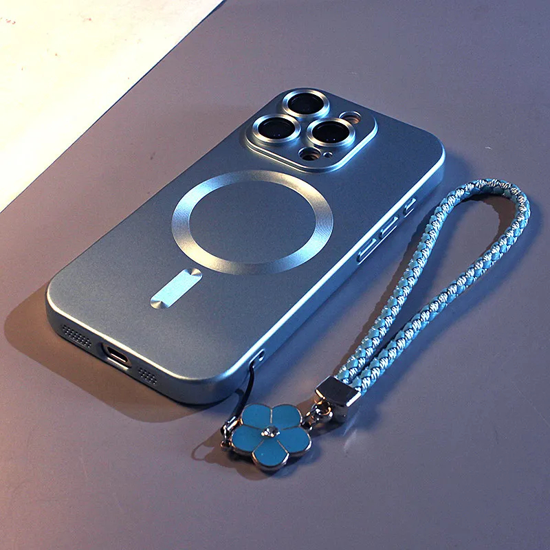 高級マットメッキメタルペイント磁気ケース iPhone 17 - Luxury Plating Case のレビューと価格