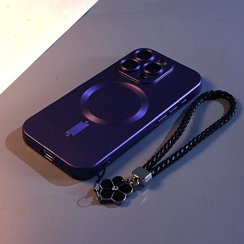 高級マットメッキメタルペイント磁気ケース iPhone 17 - Luxury Plating Case のレビューと価格