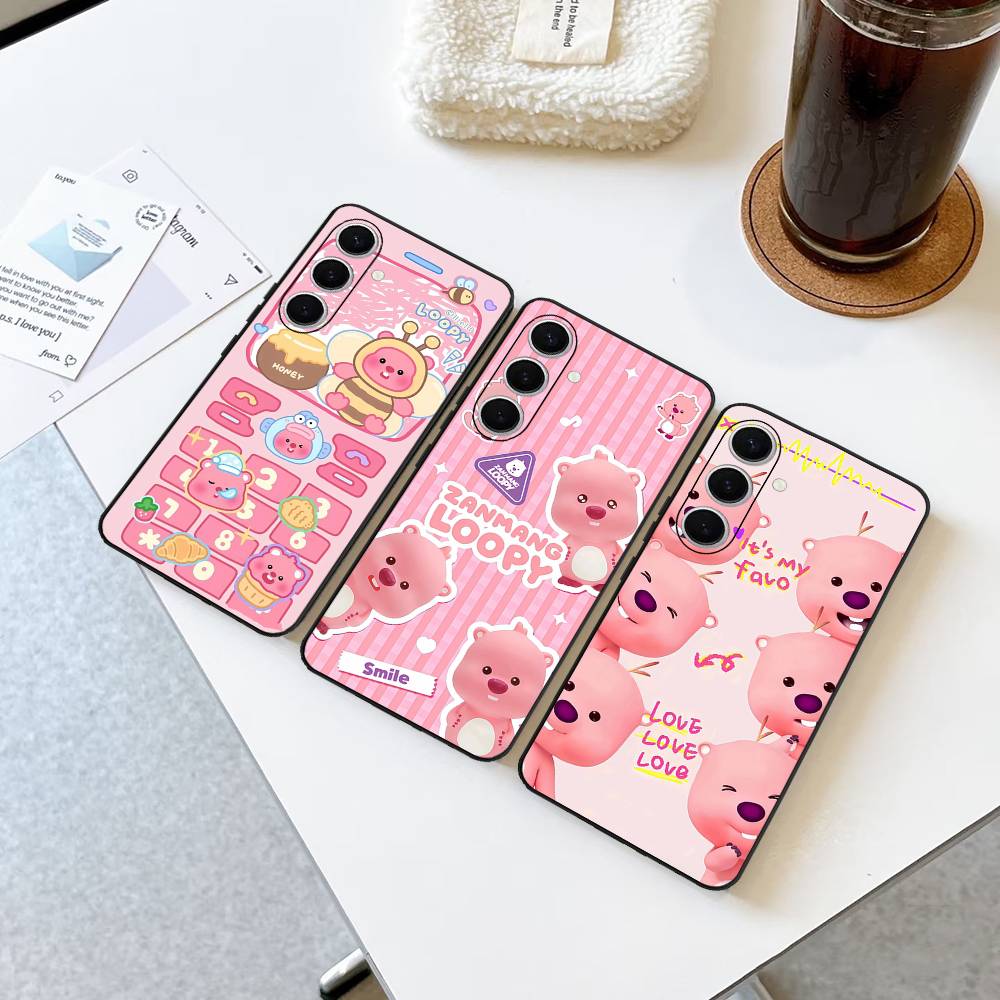 韓国ザンマンL-ルーピー携帯電話ケース サムスンS24 FE - Phone Cases Loopy のレビューと価格