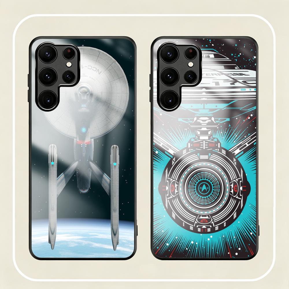 高級技術搭載 ホットスタートレック船型スマホケース サムスン - Phone Cases Magnetic のレビューと価格