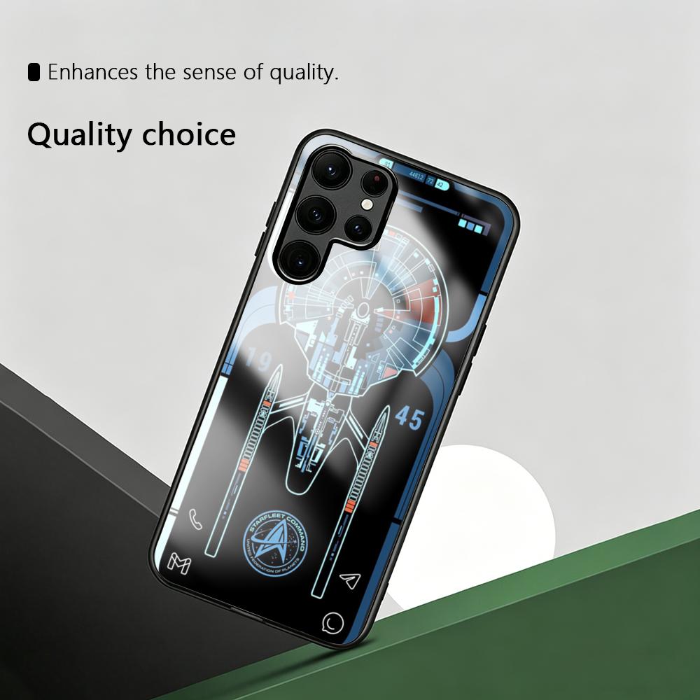 高級技術搭載 ホットスタートレック船型スマホケース サムスン - Phone Cases Magnetic のレビューと価格