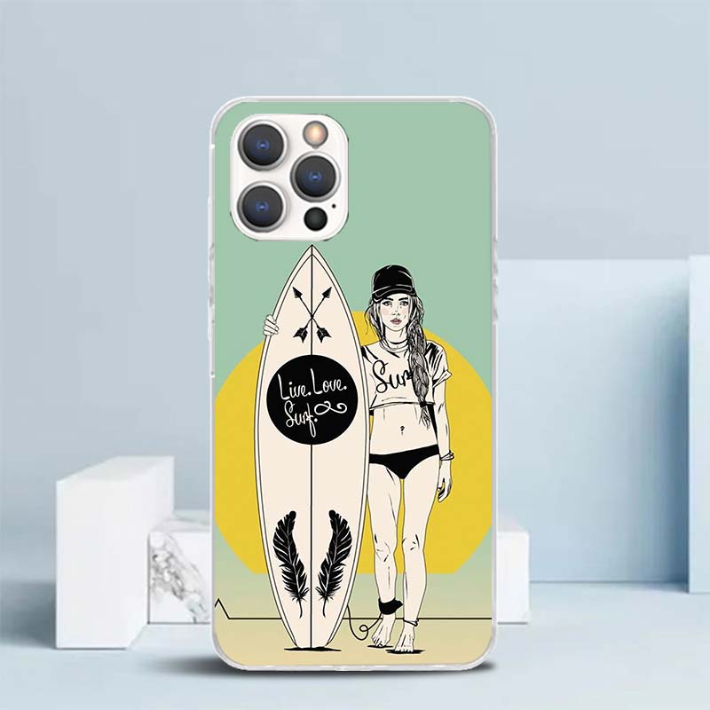 サーフボード風ソフトカバー iPhone 16 17 Air - Phone Cases That Fit Iphone 16E のレビューと価格