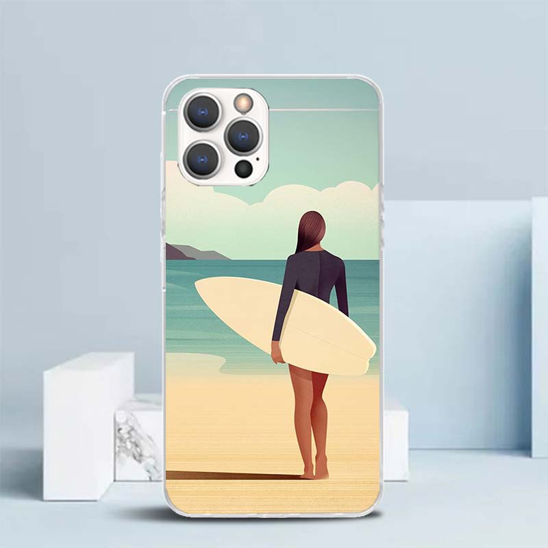 サーフボード風ソフトカバー iPhone 16 17 Air - Phone Cases That Fit Iphone 16E のレビューと価格