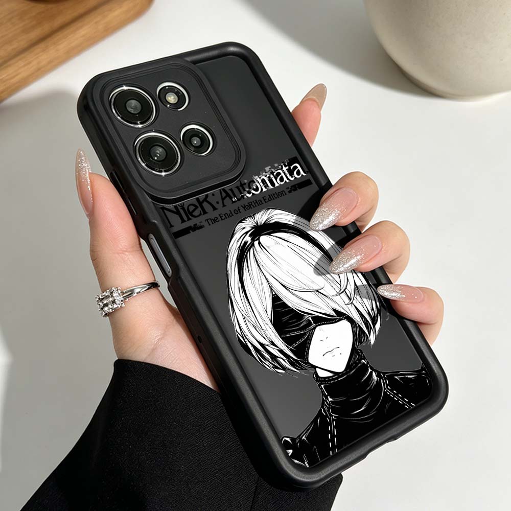 NieR Automataアニメスマホケース Motorol - Phone Cases Motorola のレビューと価格