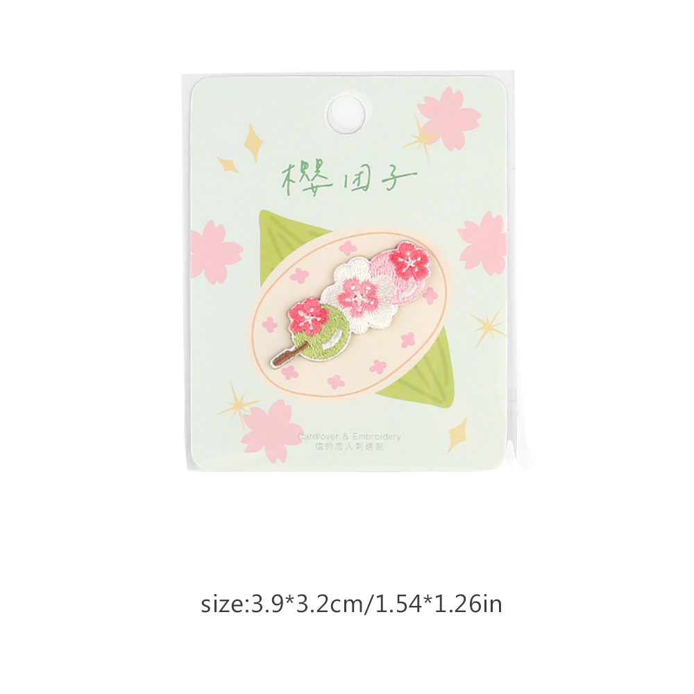 ワンピース桜刺繍パッチ DIY 自己粘着アップリケ電話ケース - Phone Cases Eco Friendly のレビューと価格