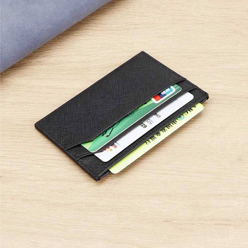 Busine Sle カードホルダー財布男性 PU レザース - Card Holder Slim Case のレビューと価格