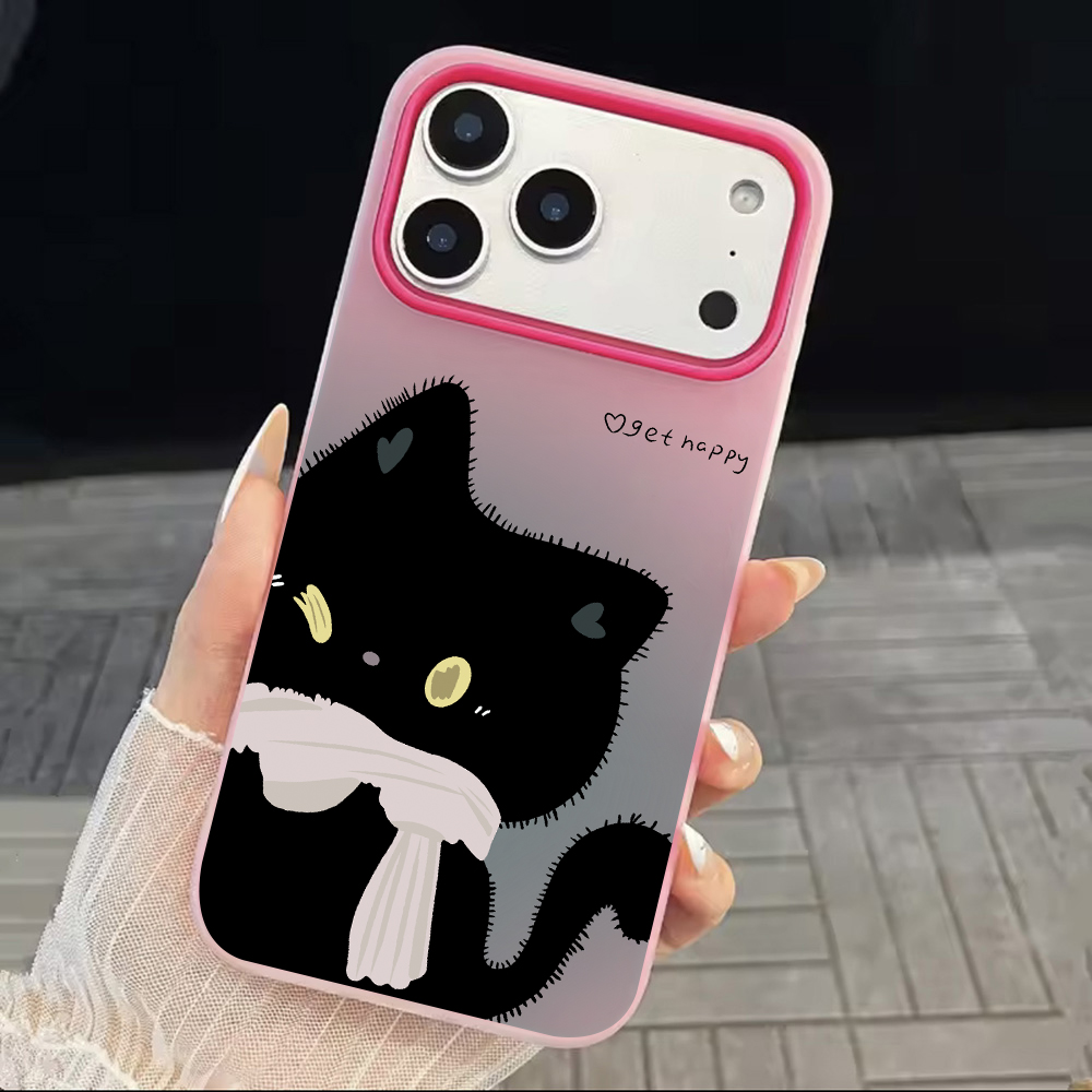 INSカップル黒白猫キャンディーカラー携帯電話ケースXiao - Phone Cases Xiaomi 15T のレビューと価格