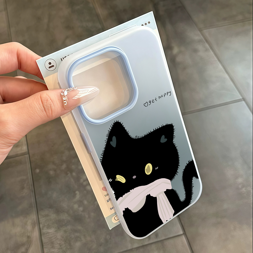 INSカップル黒白猫キャンディーカラー携帯電話ケースXiao - Phone Cases Xiaomi 15T のレビューと価格