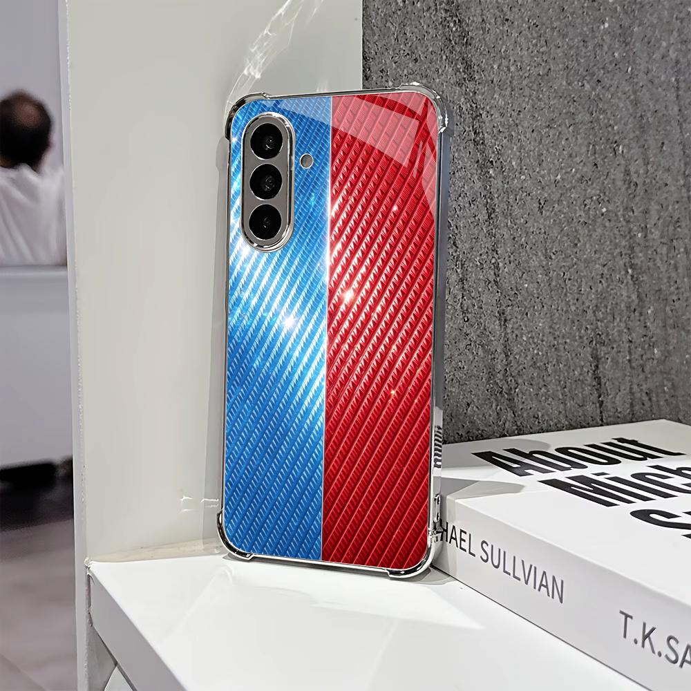赤と青のカーボンファイバー製スマホケース S26 Ultra - Phone Cases Quad Lock のレビューと価格