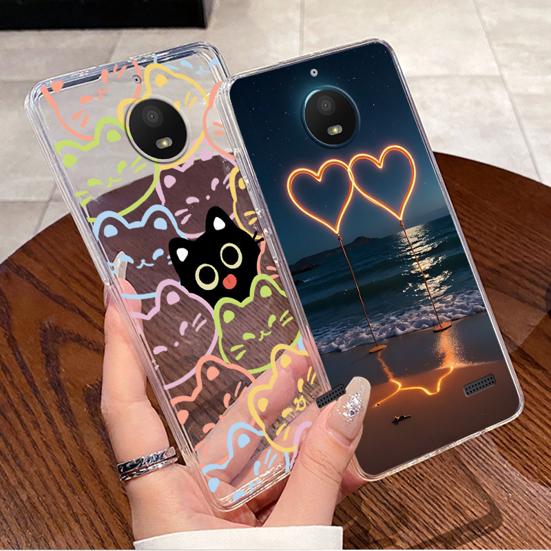 電話ケースモトローラモト E4 ソフトシリコーン TPU ク - Phone Cases Viral のレビューと価格