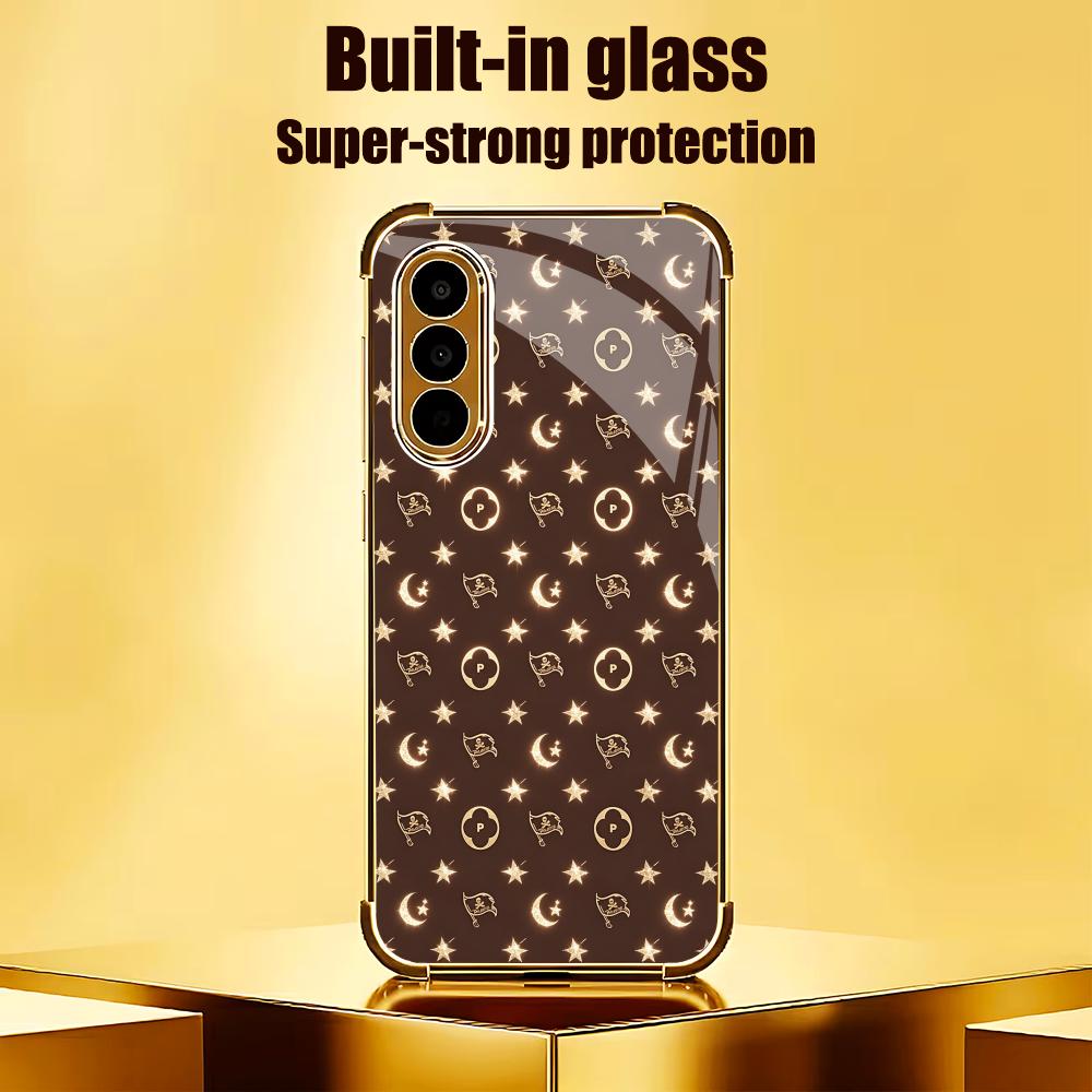 高級ブラウン＆ゴールドのスマホケース S26 Ultraケー - Phone Cases Quad Lock のレビューと価格
