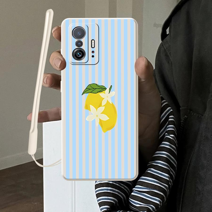 レモンクールストライプパターンケース Xiaomi Mi 1 - Phone Cases Xiaomi のレビューと価格