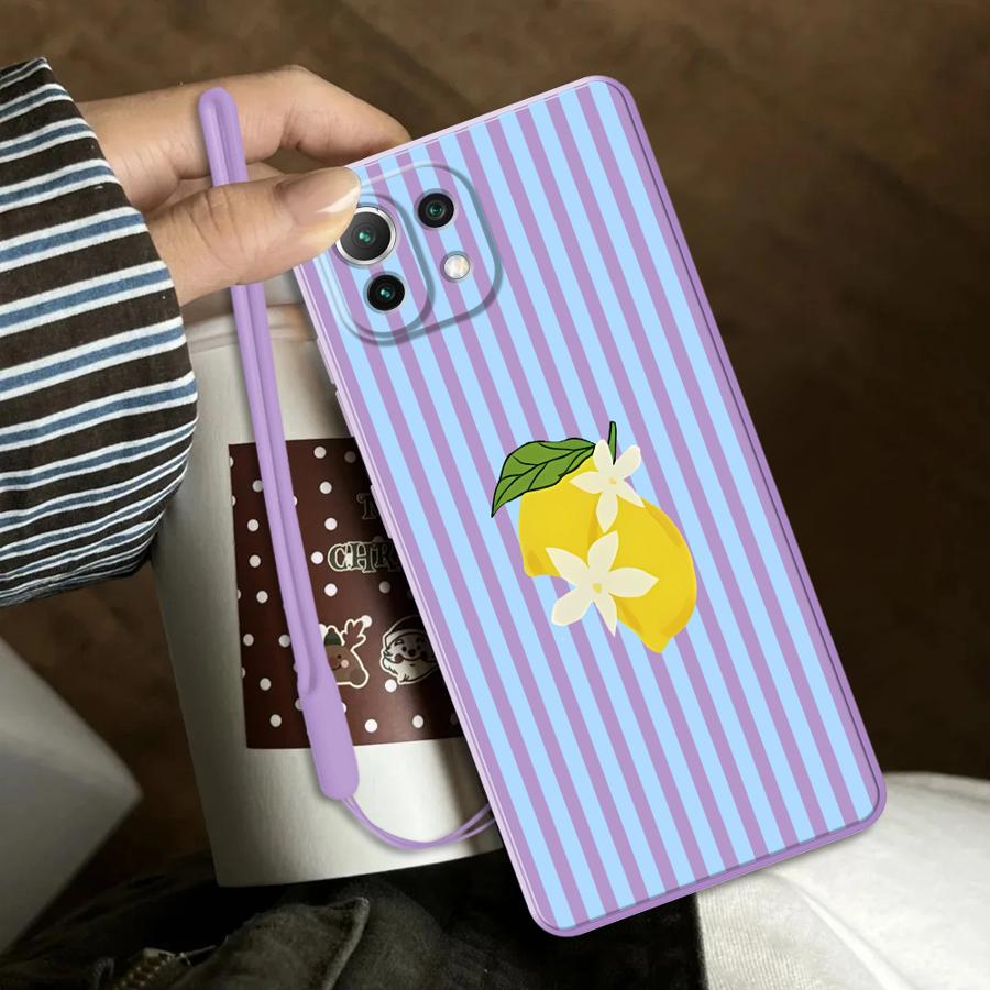 レモンクールストライプパターンケース Xiaomi Mi 1 - Phone Cases Xiaomi のレビューと価格