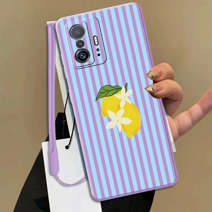 レモンクールストライプパターンケース Xiaomi Mi 1 - Phone Cases Xiaomi のレビューと価格