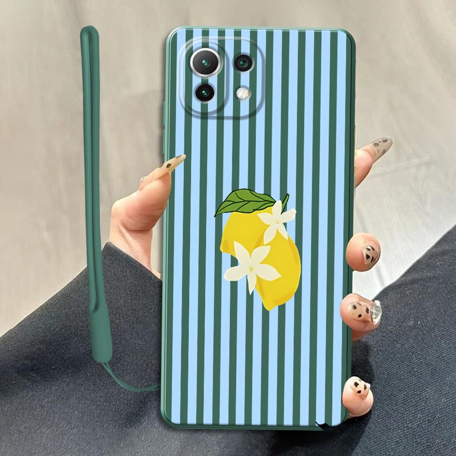 レモンクールストライプパターンケース Xiaomi Mi 1 - Phone Cases Xiaomi のレビューと価格