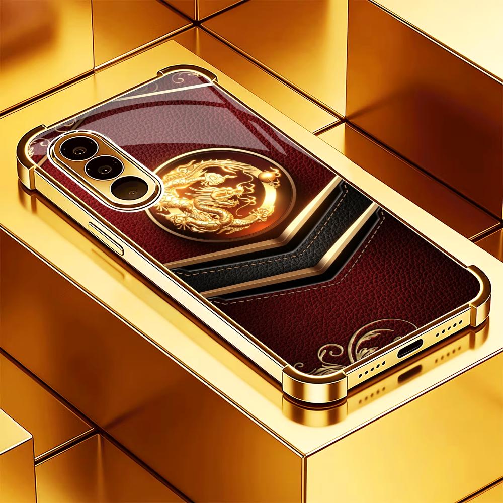 豪華な龍柄のスマホケース S26 Ultraケース フォンケ - Phone Cases Quad Lock のレビューと価格