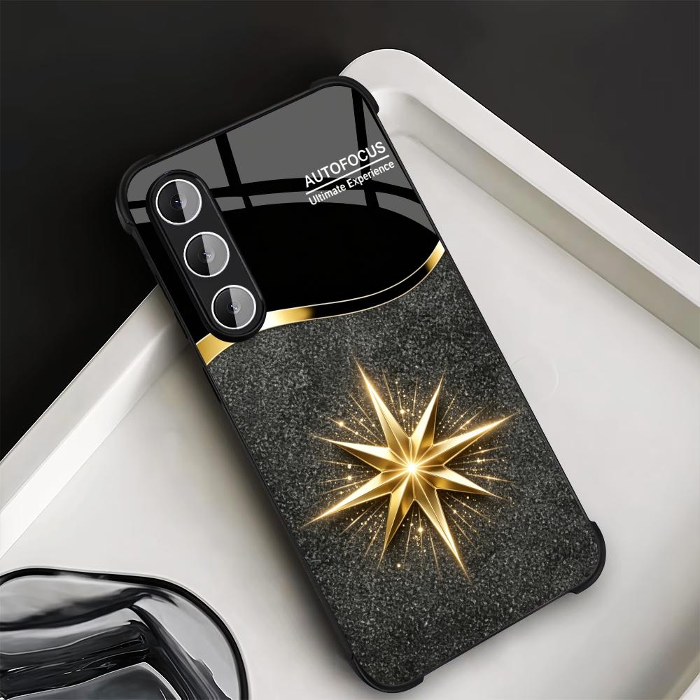 ブラックシャイニーゴールドスター फोन केस s26 u - Phone Cases Quad Lock のレビューと価格