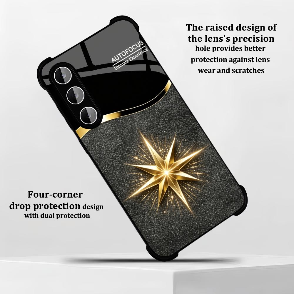 ブラックシャイニーゴールドスター फोन केस s26 u - Phone Cases Quad Lock のレビューと価格