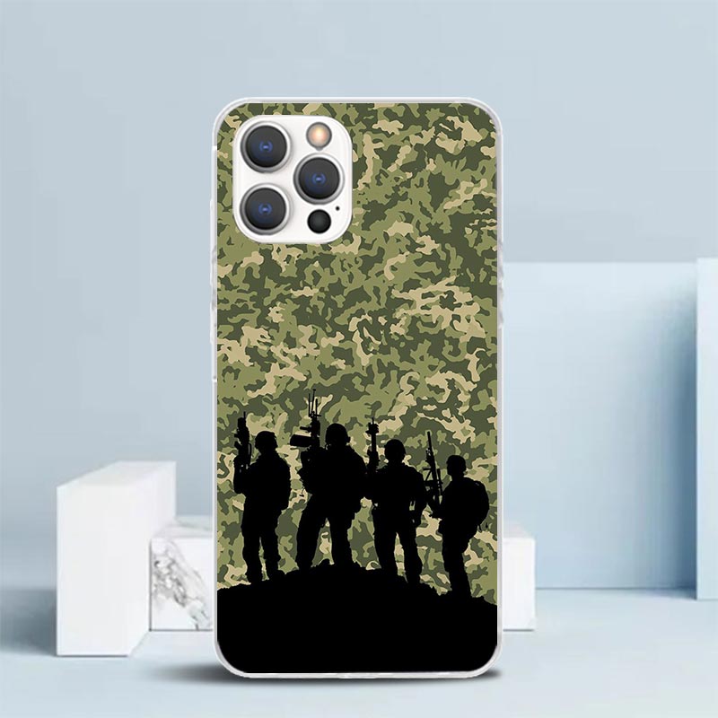 迷彩柄ミリタリーソフトカバー iPhone 16 17 Ai - Phone Cases That Fit Iphone 16E のレビューと価格
