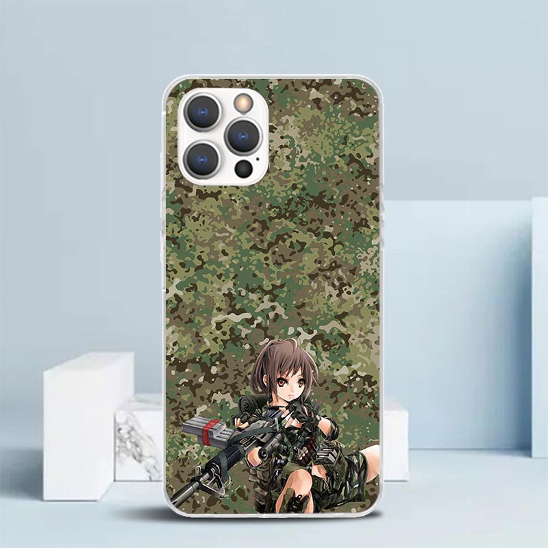 迷彩柄ミリタリーソフトカバー iPhone 16 17 Ai - Phone Cases That Fit Iphone 16E のレビューと価格