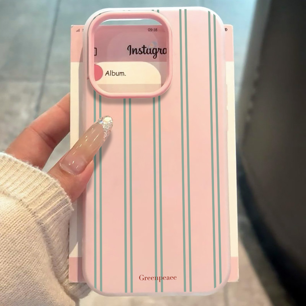 高級感のあるフレッシュなストライプ柄シリコン製スマホケース  - Phone Cases Xiaomi 15T のレビューと価格