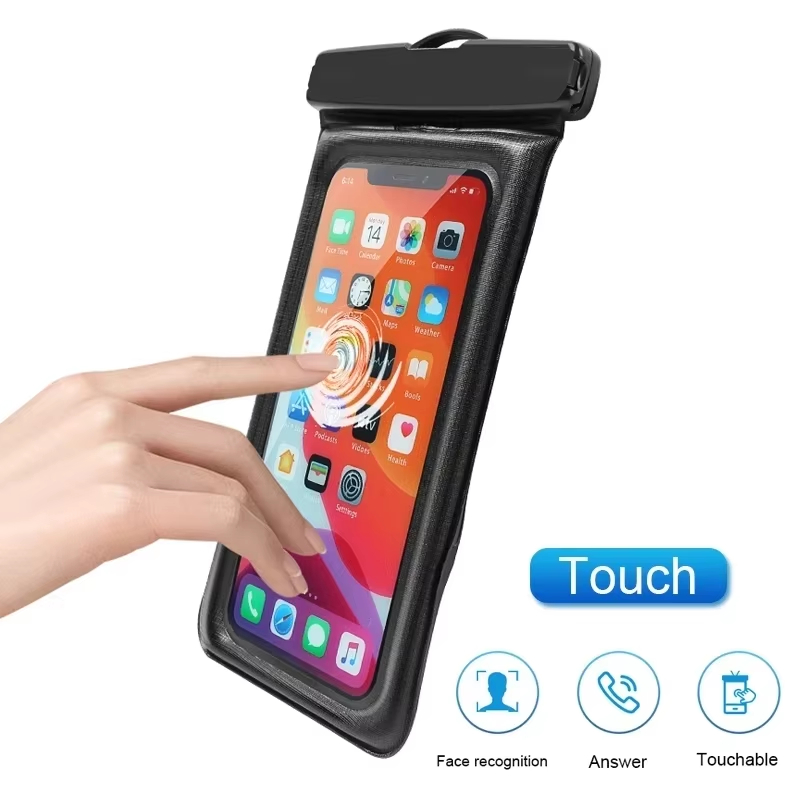 新しいフローティングエアバッグ防水スイミングバッグ携帯電話ケ - Phone Cases Xiaomi のレビューと価格