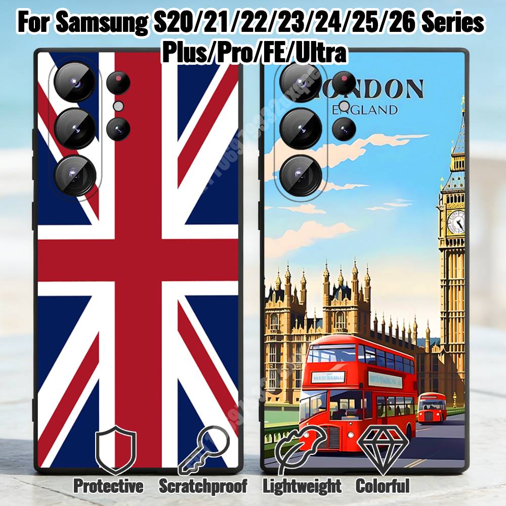 英国イングランドロンドンシティ柄スマホケース Samsung - Phone Cases Uk Samsung のレビューと価格