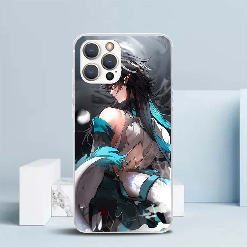 Honkai Star Rail Dan Heng ソフトカ - Phone Cases That Fit Iphone 16E のレビューと価格