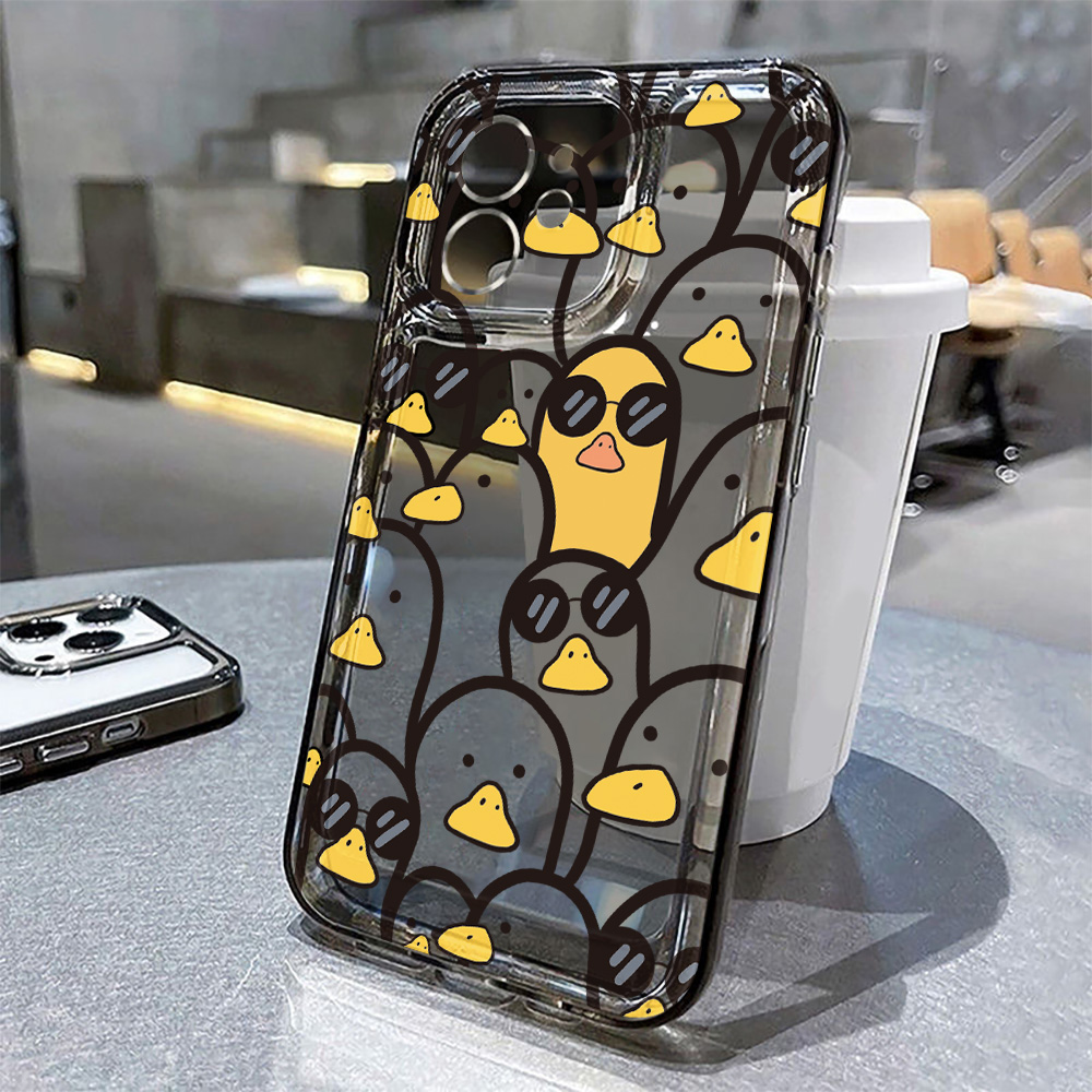 かわいい漫画のアヒル柄ケース 女の子向け iPhone 17 - Phone Cases Xr のレビューと価格