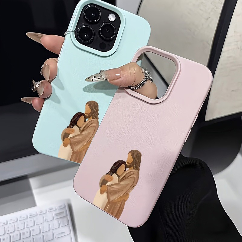 スマホケース イエス愛を抱くパターン Samsung Gal - Phone Cases Jesus のレビューと価格
