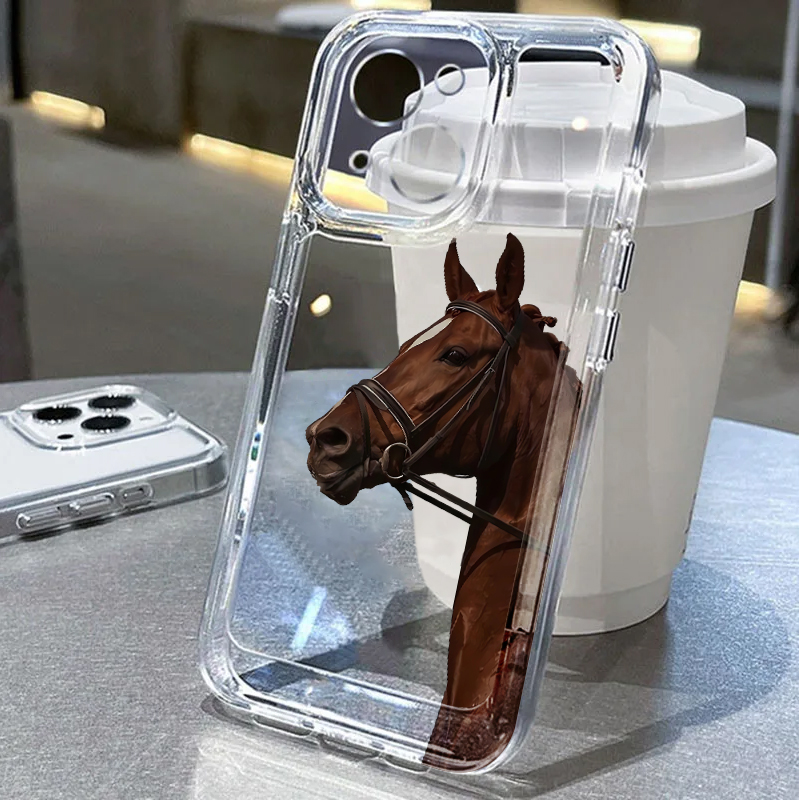 動物馬柄ソフトフォンカバーケース iPhone 17 Pro - Phone Cases Xr のレビューと価格