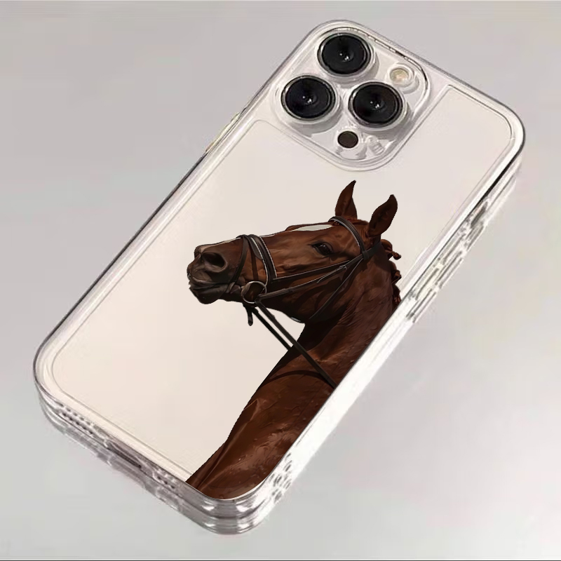 動物馬柄ソフトフォンカバーケース iPhone 17 Pro - Phone Cases Xr のレビューと価格